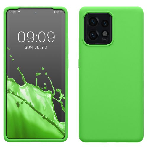 Husa Motorola Edge 40 Pro/Edge Plus (2023), Verde, Silicon, KWM0000190S008C