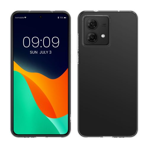 Husa Motorola Moto G84, Transparent, Silicon, KWM000022NP001C