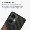 Husa OnePlus Nord CE 3 Lite/Nord N30, Maro/Negru, Lemn, KWM000022NR001C