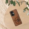 Husa OnePlus Nord CE 3 Lite/Nord N30, Maro/Albastru, Lemn, KWM000022NS001C