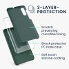 Husa Samsung Galaxy A50, Verde, Silicon, KWM0000102C032C