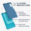 Husa Samsung Galaxy A50, Albastru deschis, Silicon, KWM0000102C036C
