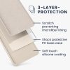 Husa Samsung Galaxy A51, Crem, Silicon, KWM000010ZA051C