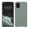 Husa Samsung Galaxy A51, Verde, Silicon, KWM000010ZA054C