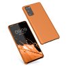 Husa Samsung Galaxy S20 FE, Portocaliu, Silicon, KWM0000121M048C