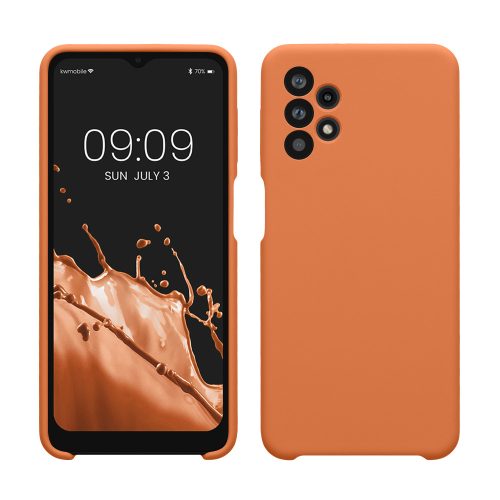Husa Samsung Galaxy A32 5G, Portocaliu, Silicon, KWM000012IW046C
