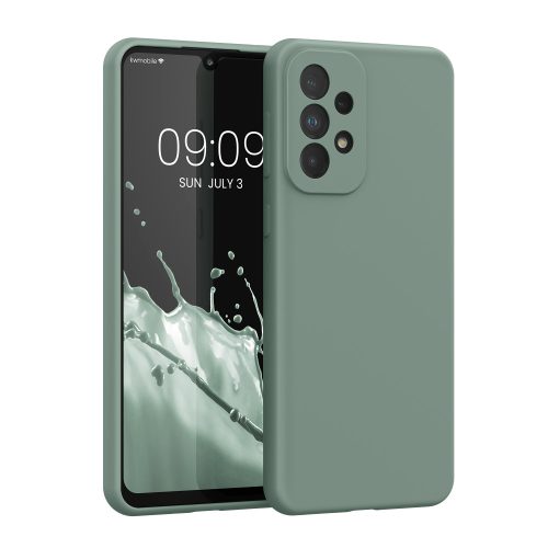 Husa Samsung Galaxy A33 5G, Verde, Silicon, KWM000015GQ050C