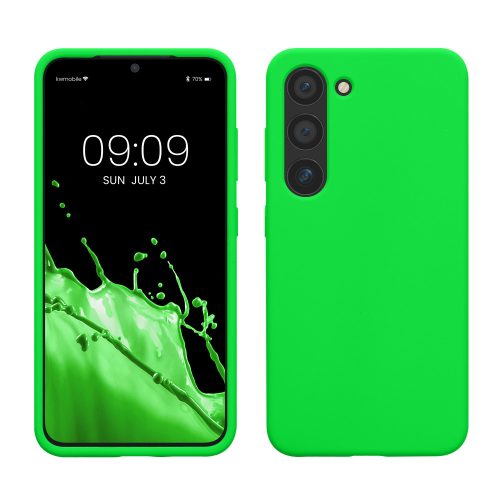 Husa Samsung Galaxy S23, Verde, Silicon, KWM000017WB042C