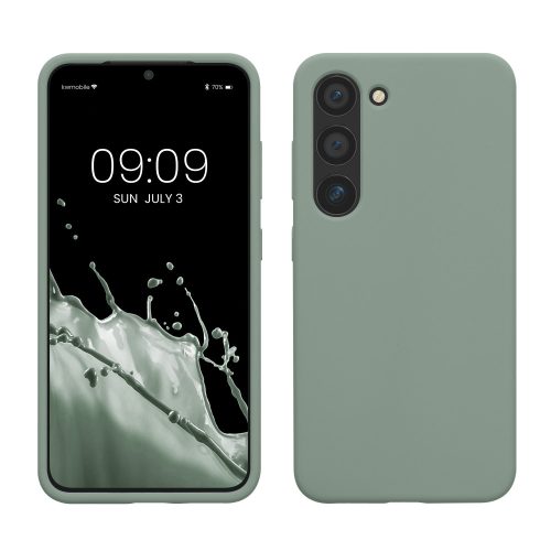 Husa Samsung Galaxy S23, Verde, Silicon, KWM000017WB045C