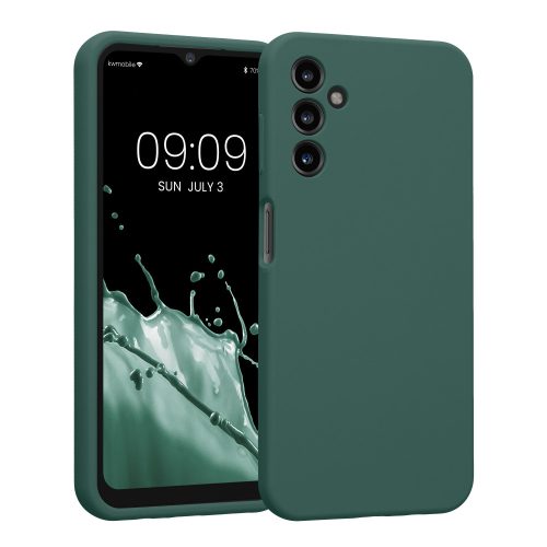 Husa Samsung Galaxy A14 5G, Verde, Silicon, KWM000018GD032C