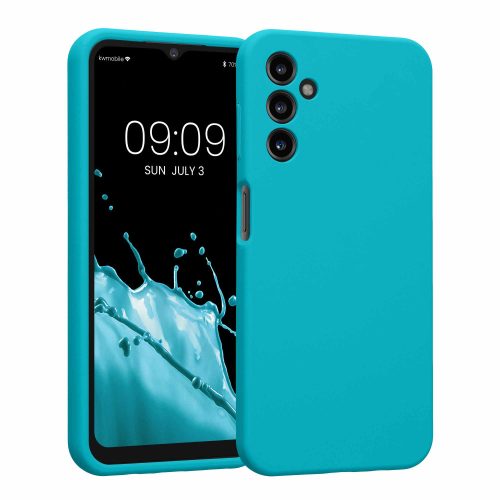 Husa Samsung Galaxy A14 5G, Albastru deschis, Silicon, KWM000018GD037C