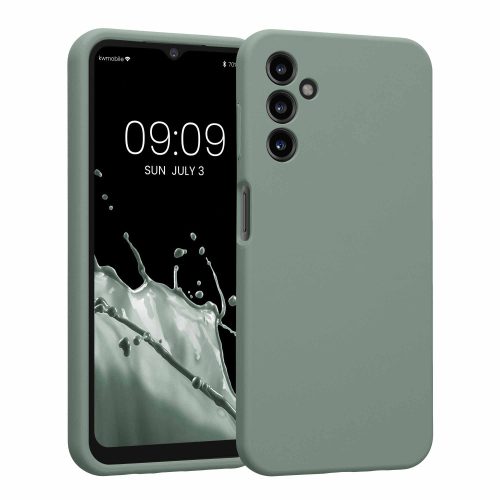 Husa Samsung Galaxy A14 5G, Verde, Silicon, KWM000018GD040C