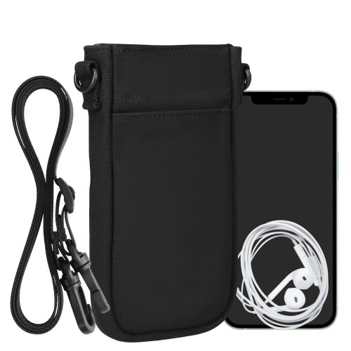 Husa Universala telefon, Marime XXL - 7 inch, Negru, Textil, KWM0000199C002C