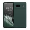 Husa Google Pixel 7a, Verde inchis, Silicon, KWM000019YE035C