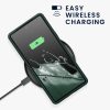 Husa Google Pixel 7a, Verde inchis, Silicon, KWM000019YE035C