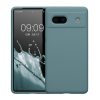Husa Google Pixel 7a, Verde inchis, Silicon, KWM000019YE036C