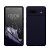 Husa Google Pixel 7a, Albastru inchis, Silicon, KWM000019YE037C