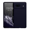Husa Google Pixel 7a, Albastru inchis, Silicon, KWM000019YE037C