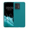 Husa Motorola Edge 40 Neo, Verde inchis, Silicon, KWM000022NU002C