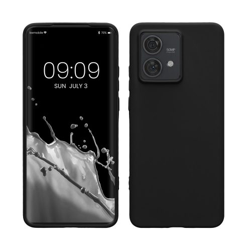 Husa Motorola Edge 40 Neo, Negru, Silicon, KWM000022NU003C