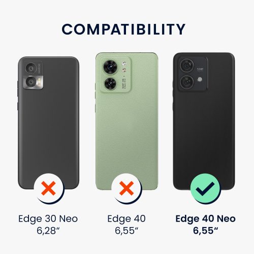 Husa Motorola Edge 40 Neo, Portocaliu, Silicon, KWM000022NU008C