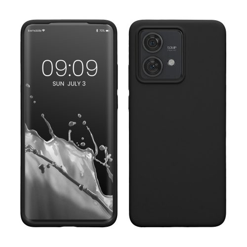 Husa Motorola Edge 40 Neo, Negru, Silicon, KWM000022NV002C