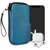 Husa Universala telefon, Marime L - 6.5 inch, Albastru, Neopren, KWM0000099O168C