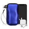 Husa Universala telefon, Marime L - 6.5 inch, Albastru, Neopren, KWM0000099O171C