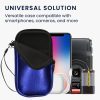 Husa Universala telefon, Marime L - 6.5 inch, Albastru, Neopren, KWM0000099O171C
