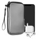 Husa Universala telefon, Marime L - 6.5 inch, Gri, Neopren, KWM0000099O179C