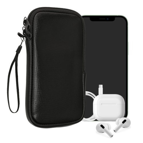 Husa Universala telefon, Marime L - 6.5 inch, Negru, Neopren, KWM0000099O182C