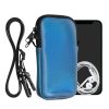 Husa Universala telefon, Marime M - 5.5 inch, Albastru, Neopren, KWM000016AI062C