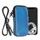 Husa Universala telefon, Marime M - 5.5 inch, Albastru, Neopren, KWM000016AI062C