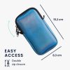 Husa Universala telefon, Marime M - 5.5 inch, Albastru, Neopren, KWM000016AI062C