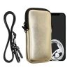 Husa Universala telefon, Marime XXL - 7 inch, Auriu, Neopren, KWM000016AI064C