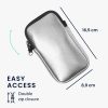 Husa Universala telefon, Marime L - 6.5 inch, Gri, Neopren, KWM000016AI070C