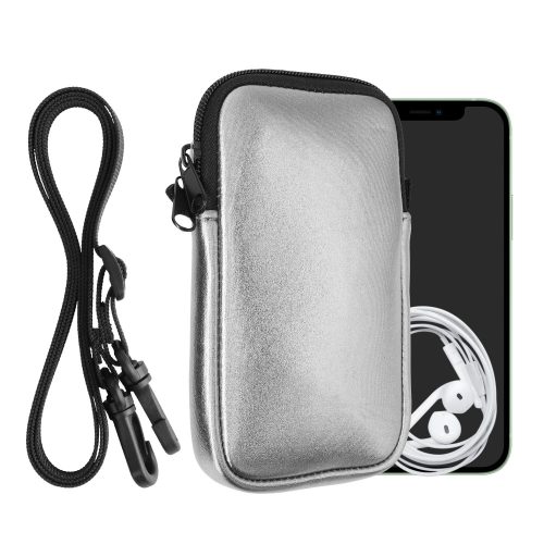Husa Universala telefon, Marime XL - 6.8 inch, Gri, Neopren, KWM000016AI071C