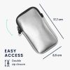 Husa Universala telefon, Marime XXL - 7 inch, Gri, Neopren, KWM000016AI072C