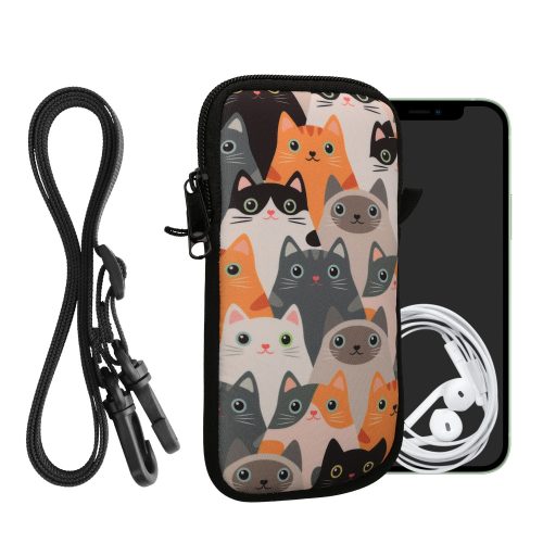 Husa Universala telefon, Marime XXL - 7 inch, Multicolor, Neopren, KWM000016AJ029C