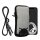 Husa Universala telefon, Marime XXL - 7 inch, Gri/Negru, Neopren, KWM000016AJ031C