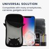 Husa Universala telefon, Marime XXL - 7 inch, Gri/Negru, Neopren, KWM000016AJ031C