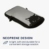 Husa Universala telefon, Marime XXL - 7 inch, Gri/Negru, Neopren, KWM000016AJ031C