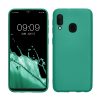 Husa Samsung Galaxy A20e, Verde, Silicon, KWM0000102K011C