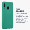 Husa Samsung Galaxy A20e, Verde, Silicon, KWM0000102K011C