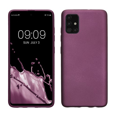 Husa Samsung Galaxy A51, Mov, Silicon, KWM000010ZE015C