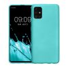 Husa Samsung Galaxy A51, Verde deschis, Silicon, KWM000010ZE016C