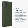 Husa Samsung Galaxy A51, Verde inchis, Silicon, KWM000010ZE017C