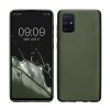 Husa Samsung Galaxy A71, Verde inchis, Silicon, KWM000010ZN017C