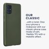 Husa Samsung Galaxy A71, Verde inchis, Silicon, KWM000010ZN017C