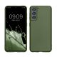 Husa Samsung Galaxy S21, Verde inchis, Silicon, KWM000012BU017C